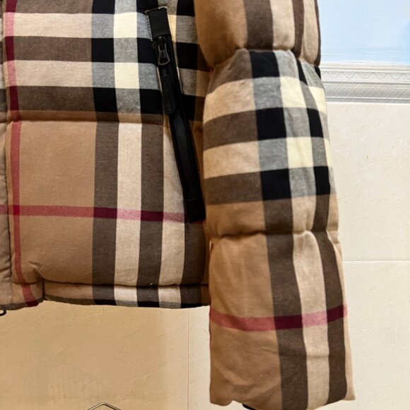 New Burberry - Archive Check puffer jacket - Picture 5 of 9